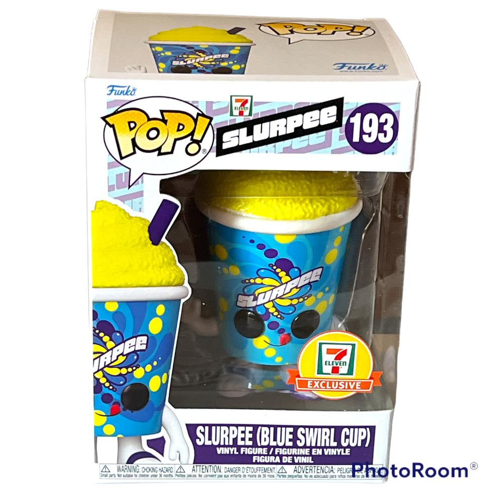 Blue Swirl Cup (193) Funko Pop Slurpee, 7-Eleven Exclusive Edition-88969863129
